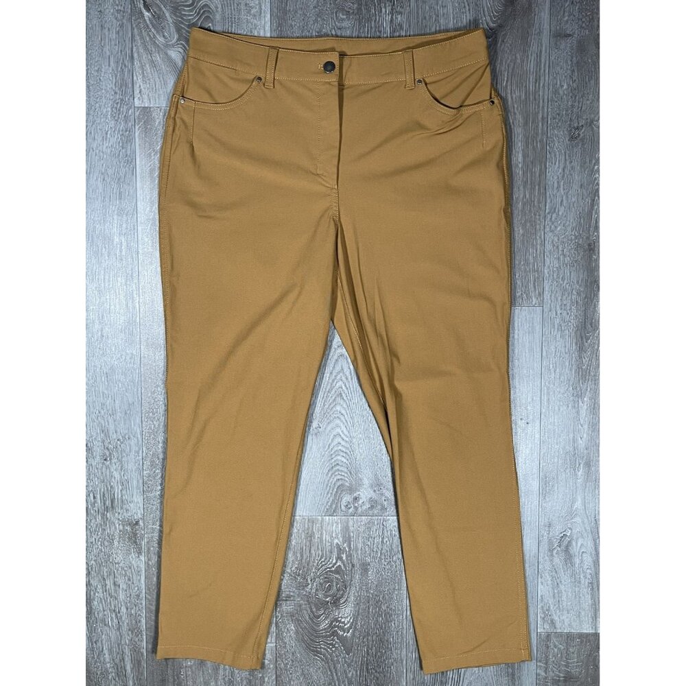 Lululemon ABC Classic Fit Tan Pants - Women Size 12 (12 X 26)